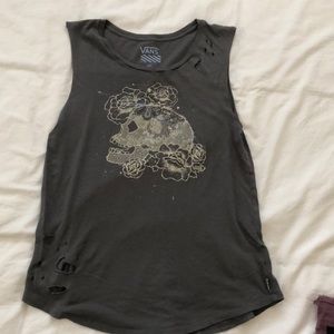 Vans Distressed Muscle Tank